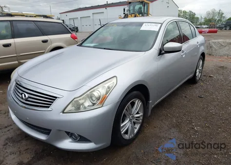 2012 Infiniti G25X из США, поврежденный, VIN JN1DV6AR2CM861361